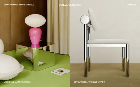 Screenshot of Bureau Benjamin