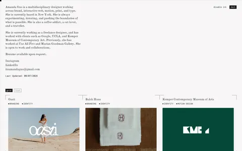 Amanda Guo Design