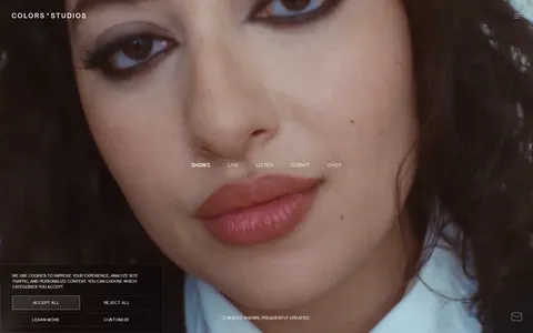 Screenshot of Color Studios