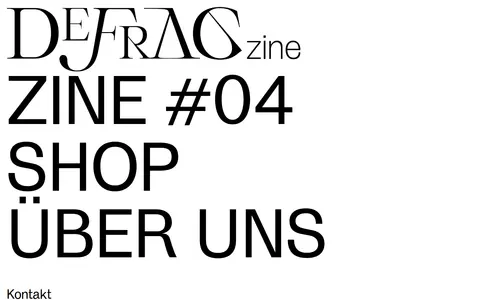 defrag zine #4