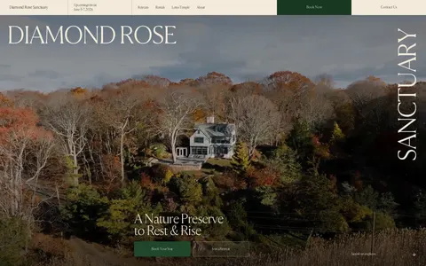 Diamond Rose Sanctuary • Nature Retreat & Wellness Center