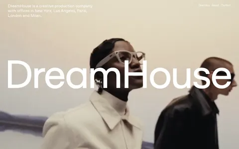 Screenshot of DreamHouse Productions