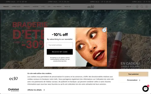 Screenshot of eclo
