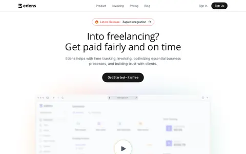 Screenshot of Edens