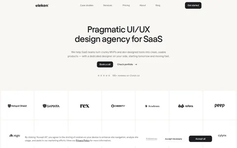 SaaS UI/UX Design Agency