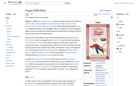 Screenshot of Fargo (1996 film)