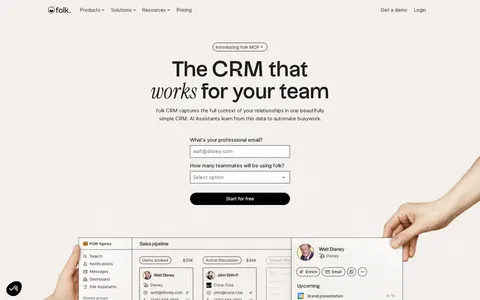 folk, the CRM that works for you