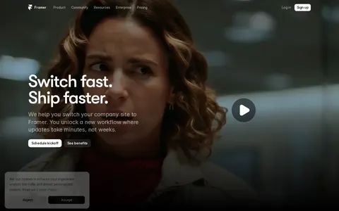 Publish it with Framer Studio