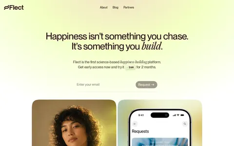 Screenshot of Flect
