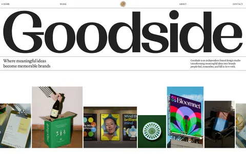 Goodside → An independent brand design studio