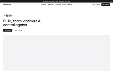 Screenshot of Gumloop: Build AI agents for work
