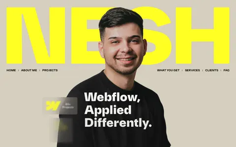 Creative Webflow Developer