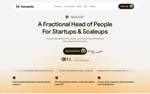 Fractional Head of People for Startups & Scaleups