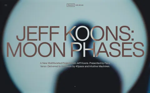 Jeff Koons Moon Phases
