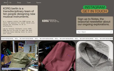 Screenshot of Korg Berlin