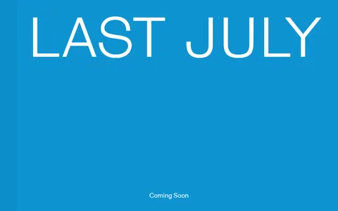 Last July