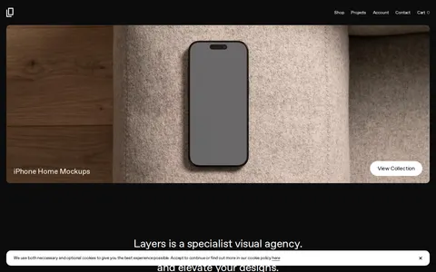 Screenshot of Layers Design