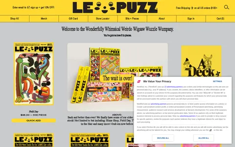 Screenshot of Le Puzz