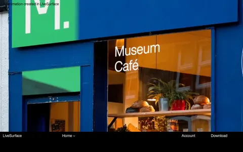 Screenshot of LiveSurface