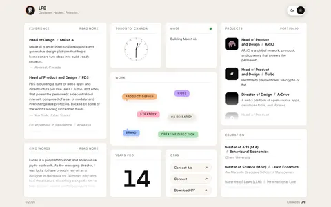 Screenshot of LPB