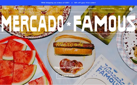 Screenshot of Mercado Famous