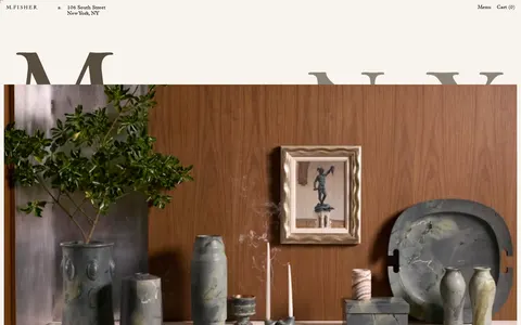 Screenshot of M.Fisher