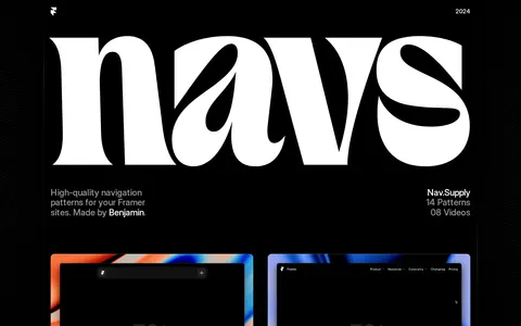 Screenshot of Nav.Supply