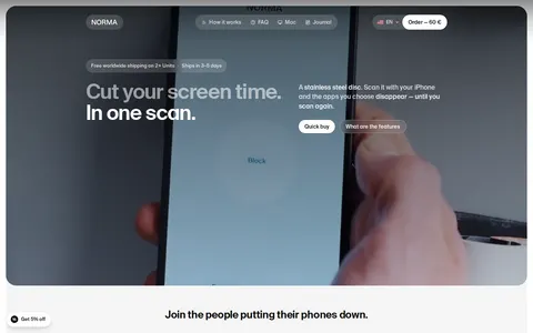 Screenshot of Norma