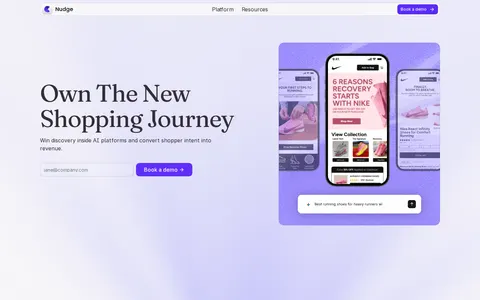 Screenshot of Nudge