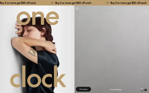 Screenshot of OneClock | Wake up better