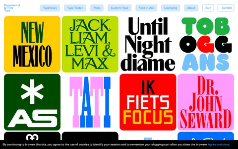 Ornamental & Title Type