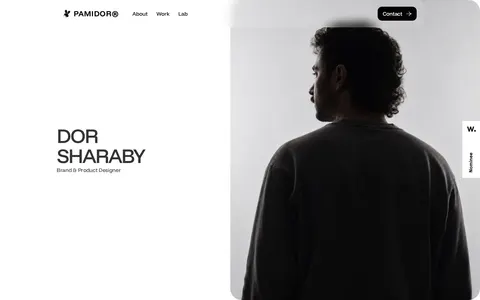 Screenshot of Pamidor Design Studio