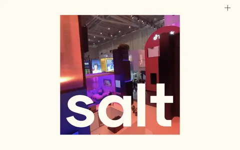 Screenshot of Salt Productions