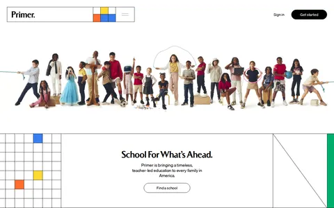 Screenshot of Primer