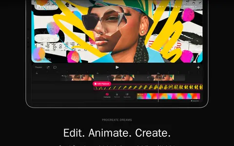 Screenshot of Procreate