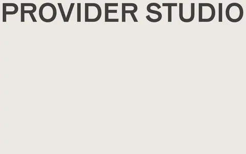 Provider Studio