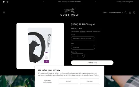 Quiet Wolf Coffee