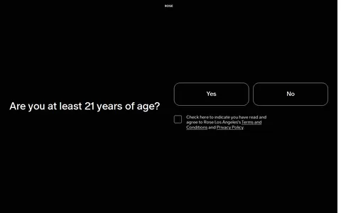 Screenshot of Rose Los Angeles