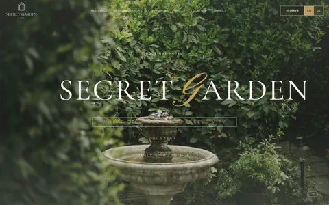 Screenshot of Secret Garden Stresa