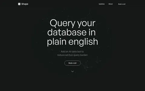 Screenshot of Shape