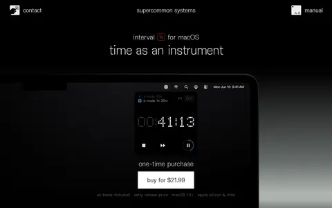 Screenshot of supercommon systems