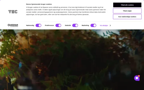 Screenshot of Technical Education Copenhagen
