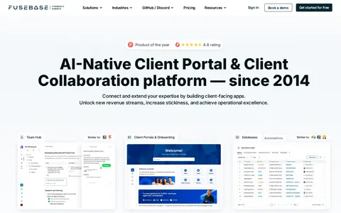 Screenshot of FuseBase