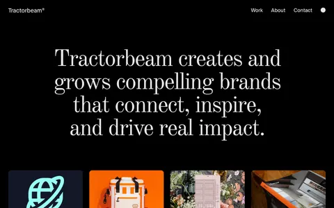 Screenshot of Tractorbeam