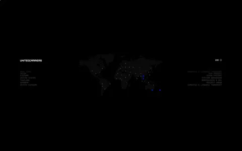 Screenshot of United Carriers
