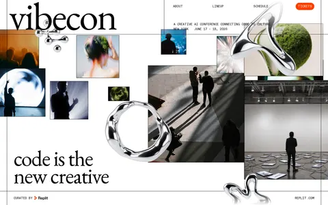 Screenshot of vibecon
