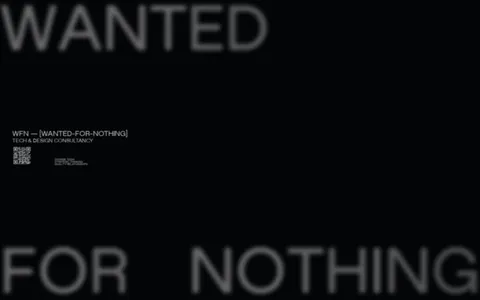Screenshot of Wanted For Nothing