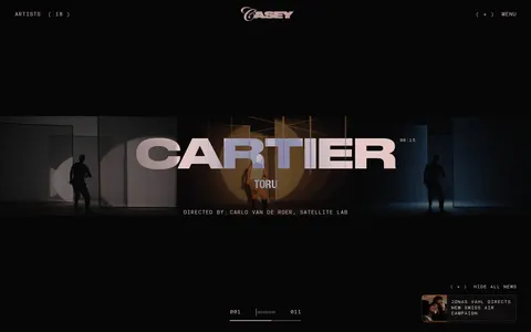 Screenshot of CASEY