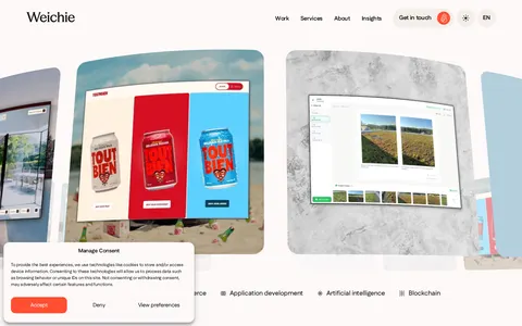 Screenshot of Weichie.com
