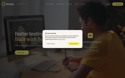 Bobbin by TutorCruncher